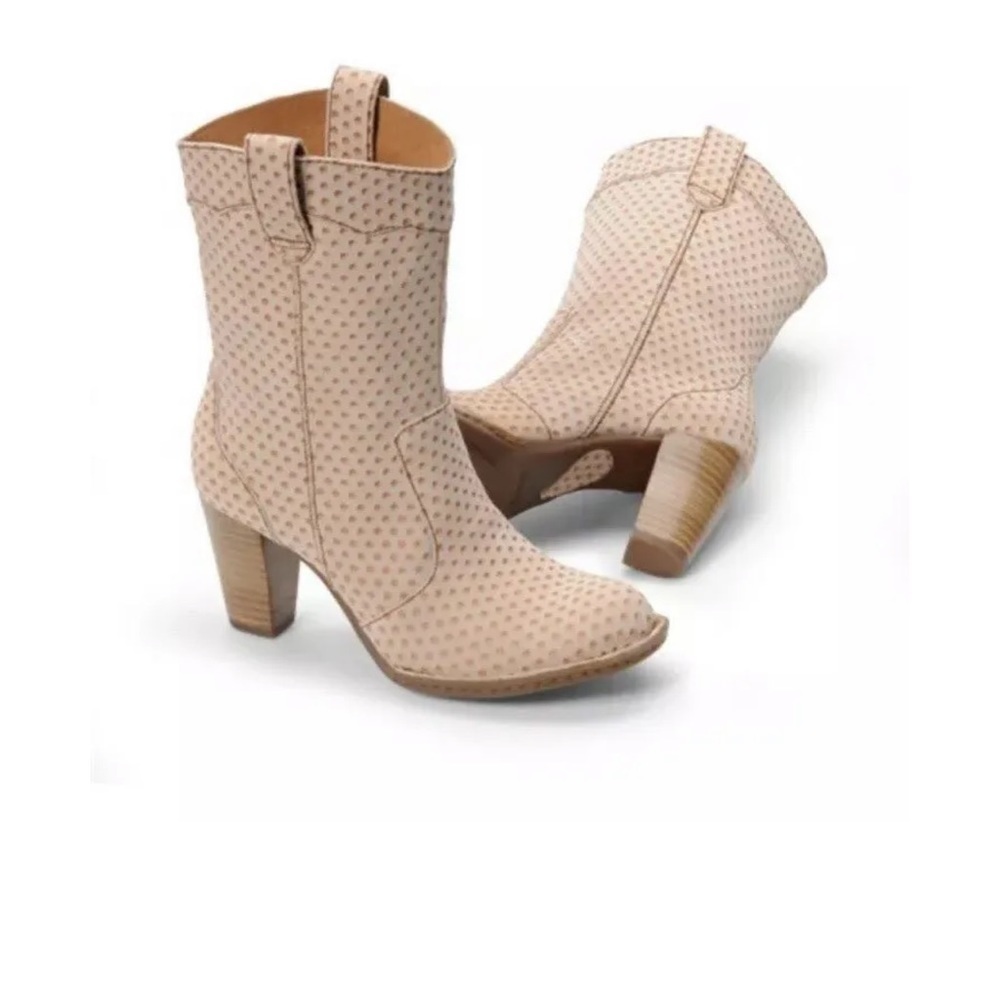BORN Genevieve Suede Western Boots size 9 1/2